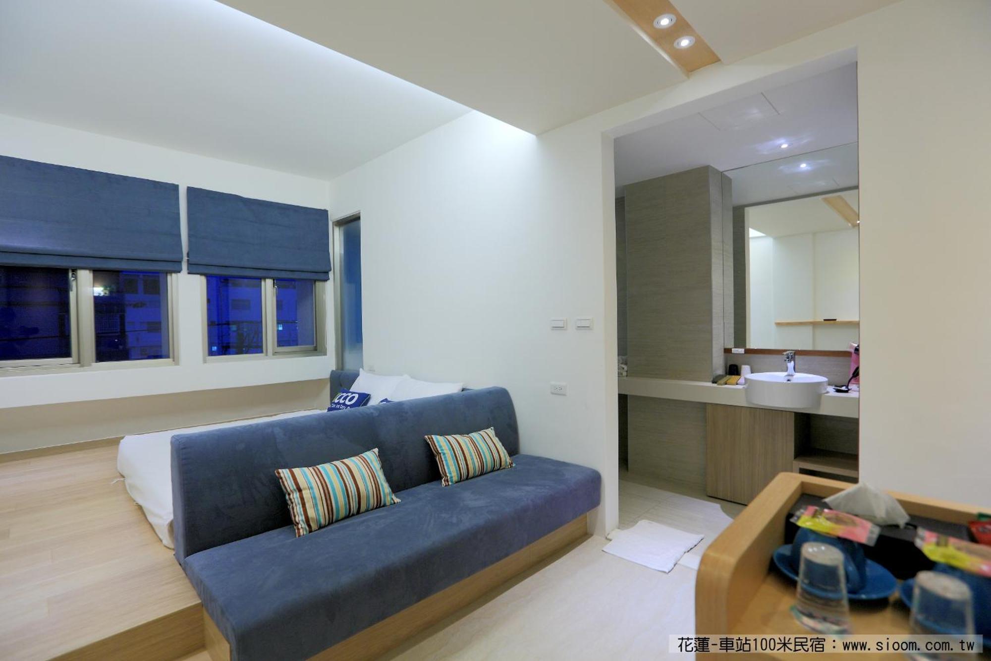 車站100M民宿丨電梯附停車場 Hualien City Room photo